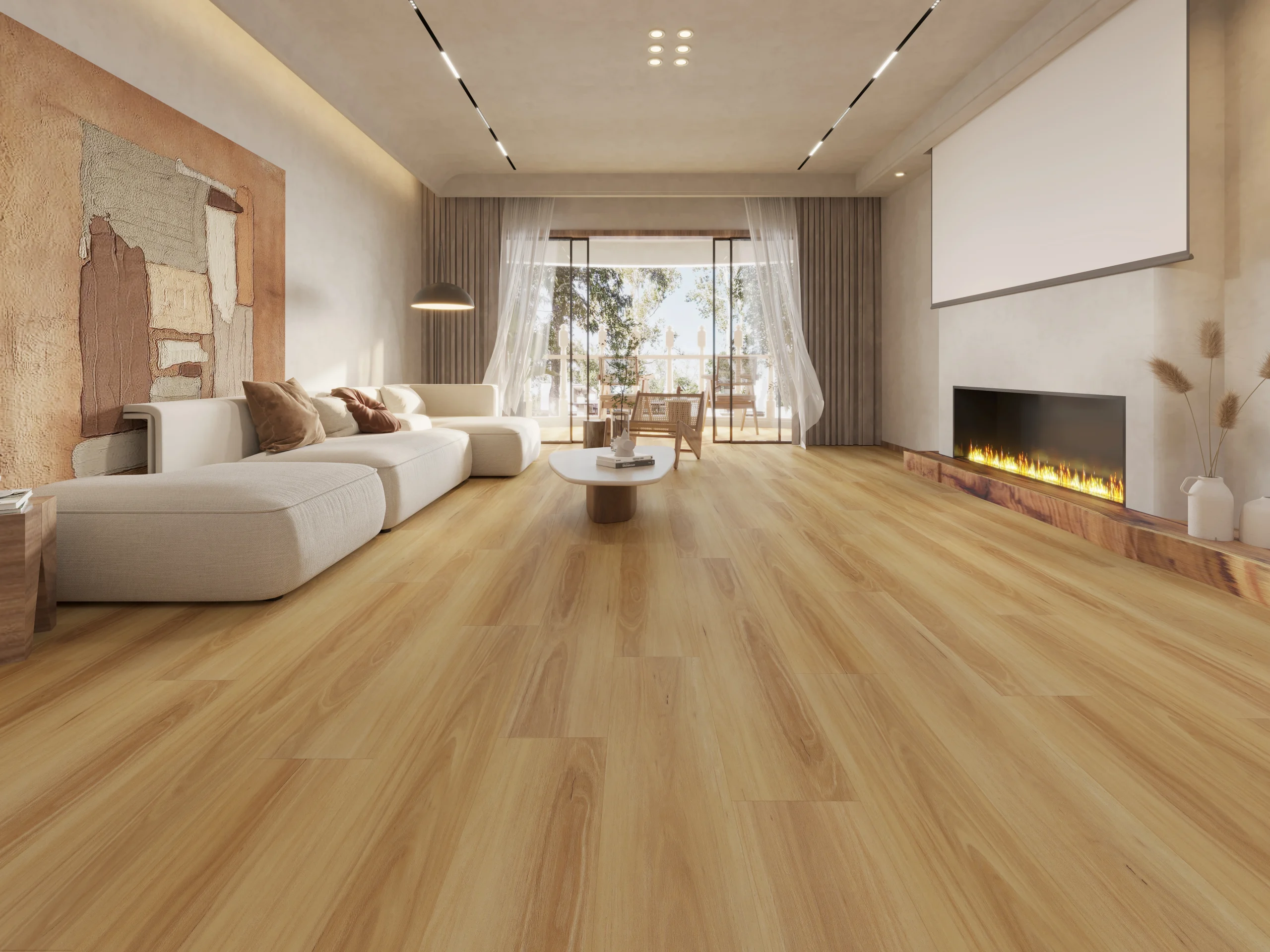 SPC Hybrid Flooring 7mm - Coastal Blackbutt - Image 2