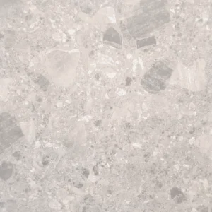 Light Grey Terrazzo Tiles Melbourne | 600x600 Matte